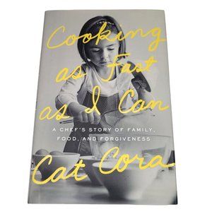 COOKING AS FAST AS I CAN by Cat Cora - Hardcover Autobiography Book